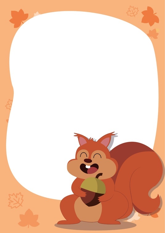 可爱卡通风1 (55)可爱卡通信纸模板word模板